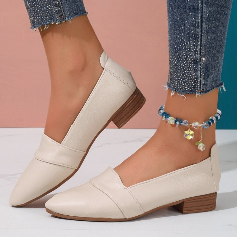 Scarpe slip-on da donna, piatt - Casual Sandal Leather recensione e prezzo
