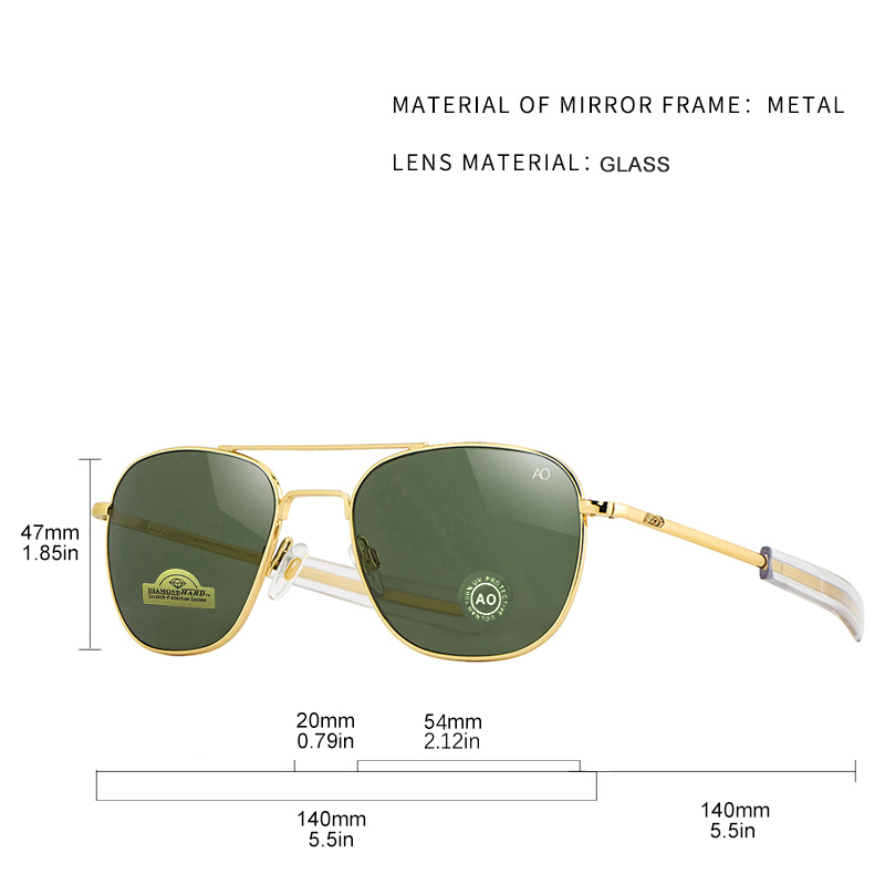 1pz/3pz Occhiali da Sole AO Pi - Sunglasses Aviator Polarized recensione e prezzo