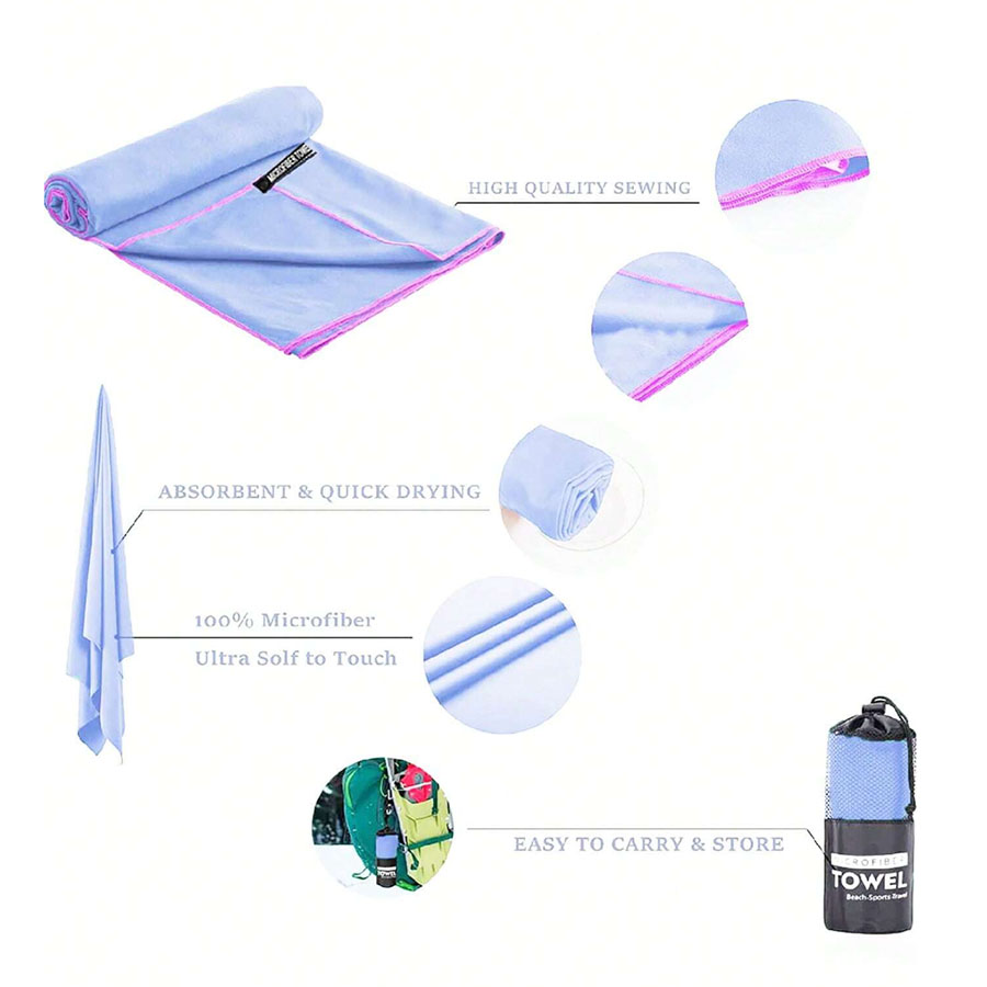Asciugamano sportivo ad asciug - Beach Towel Large recensione e prezzo