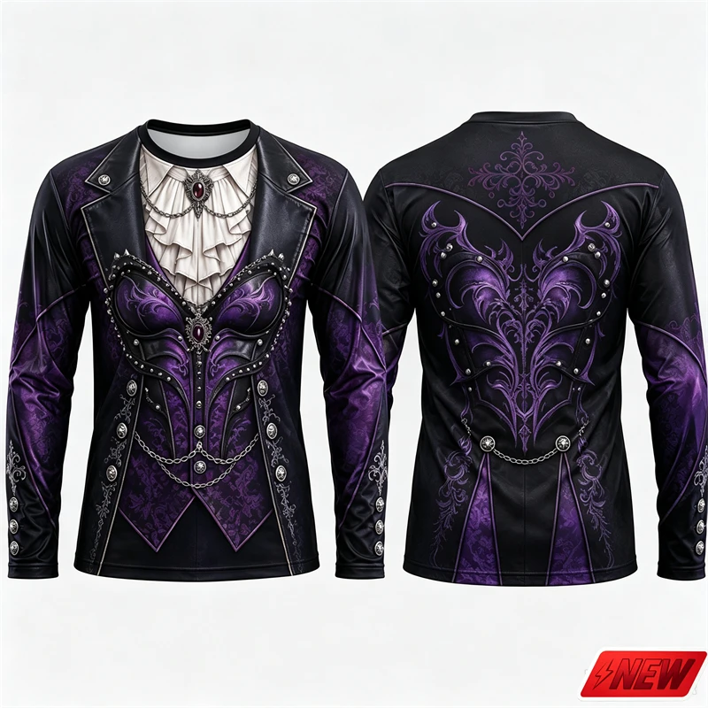 Costume da vampiro gotico, mag - Tee Graphic Print recensione e prezzo