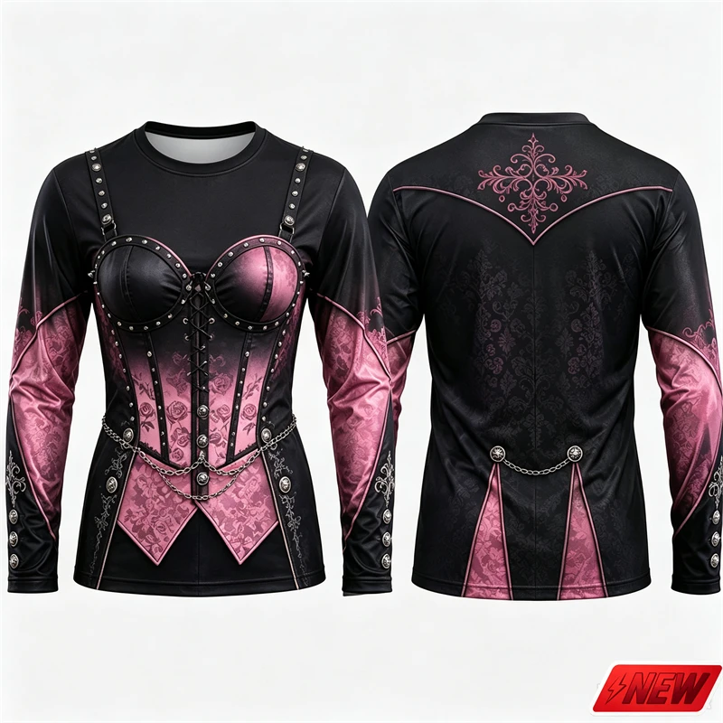 Costume da vampiro gotico, mag - Tee Graphic Print recensione e prezzo