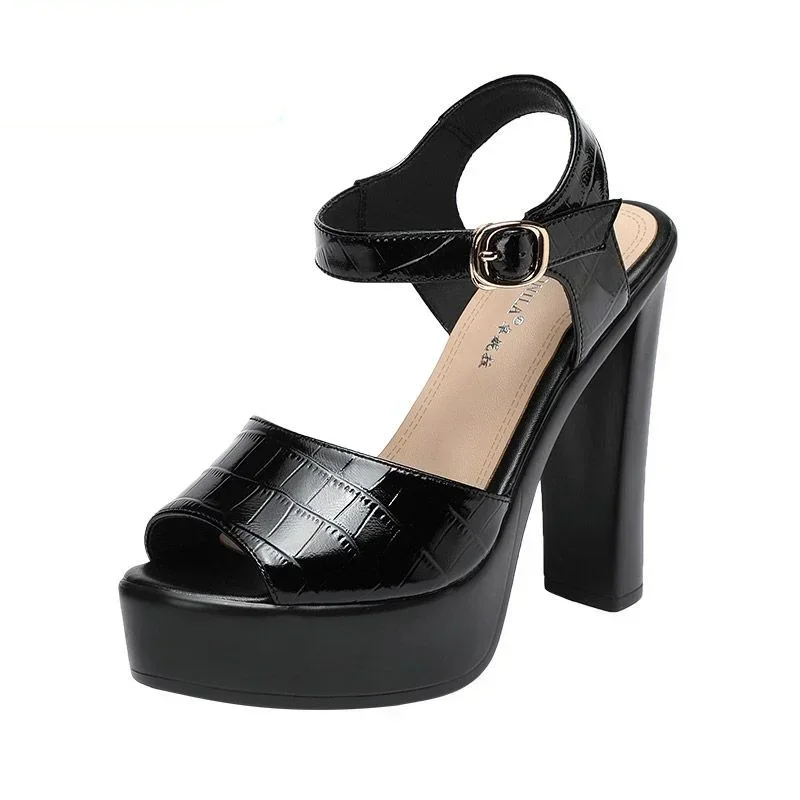 10 cm 13 cm moda sandali in ve - Casual Sandal Leather recensione e prezzo