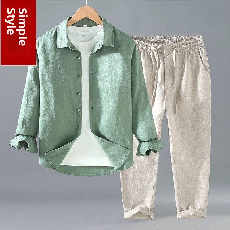 Completo Estivo da Uomo in Lin - Linen Shirt Breathable recensione e prezzo