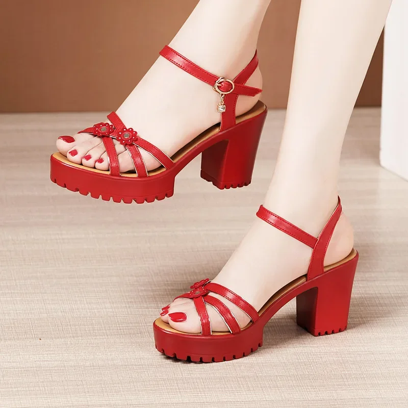 Sandali con plateau in morbida - Casual Sandal Leather recensione e prezzo